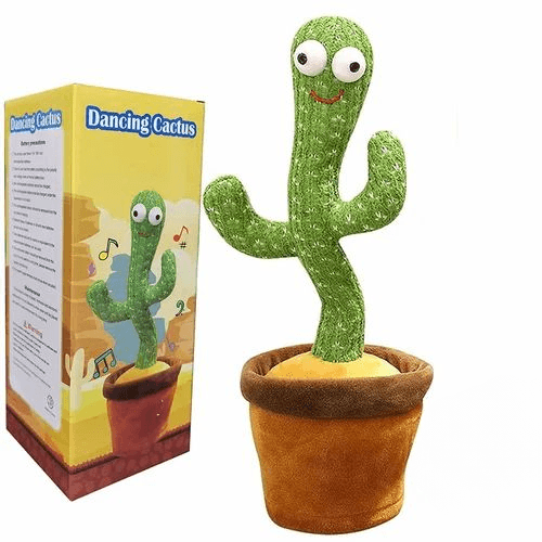 Dancing, Talking Cactus | Tree Cactus Plush Toy For Children, Kids Or Toddlers – With Box